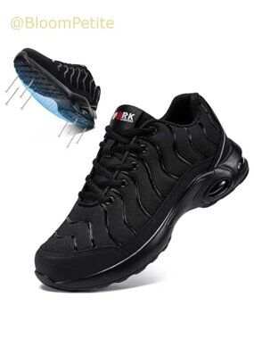 Steel Toe Work Shoes Puncture Resistant Cushioned Sneakers
